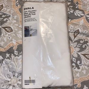 IKEA Dvala White Fitted Full Sheet